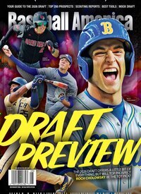 Titelbild der Ausgabe 6/2026 von Baseball America. Diese Zeitschrift und viele weitere Sportmagazine als Abo oder epaper bei United Kiosk online kaufen.