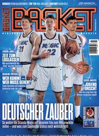 Titelbild der Ausgabe 2/2026 von Basket. Diese Zeitschrift und viele weitere Sportmagazine als Abo oder epaper bei United Kiosk online kaufen.