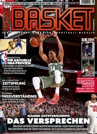 Titelbild der Ausgabe 8/2020 von Basket. Diese Zeitschrift und viele weitere Sportmagazine als Abo oder epaper bei United Kiosk online kaufen.