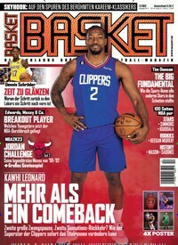 Titelbild der Ausgabe 12/2022 von Basket. Diese Zeitschrift und viele weitere Sportmagazine als Abo oder epaper bei United Kiosk online kaufen.
