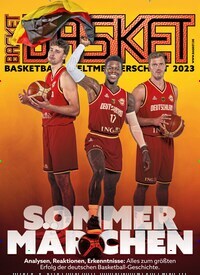 Titelbild der Ausgabe 1/2023 von Basket Spezial. Diese Zeitschrift und viele weitere Sportmagazine als Abo oder epaper bei United Kiosk online kaufen.