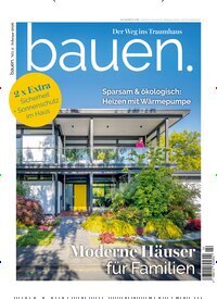 Titelbild der Ausgabe 2/2026 von bauen. Diese Zeitschrift und viele weitere Gartenzeitschriften und Wohnzeitschriften als Abo oder epaper bei United Kiosk online kaufen.