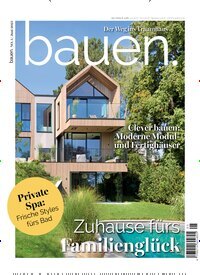 Titelbild der Ausgabe 5/2025 von bauen. Diese Zeitschrift und viele weitere Gartenzeitschriften und Wohnzeitschriften als Abo oder epaper bei United Kiosk online kaufen.