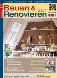 Titelbild der Ausgabe 12/2025 von Bauen & Renovieren. Diese Zeitschrift und viele weitere Gartenzeitschriften und Wohnzeitschriften als Abo oder epaper bei United Kiosk online kaufen.