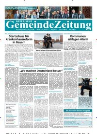 Titelbild der Ausgabe 2/2026 von Bayerische Gemeindezeitung. Diese Zeitschrift und viele weitere Wirtschaftsmagazine und Politikmagazine als Abo oder epaper bei United Kiosk online kaufen.