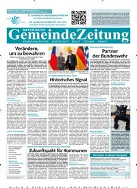 Titelbild der Ausgabe 11/2026 von Bayerische Gemeindezeitung. Diese Zeitschrift und viele weitere Wirtschaftsmagazine und Politikmagazine als Abo oder epaper bei United Kiosk online kaufen.