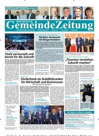 Titelbild der Ausgabe 16/2026 von Bayerische Gemeindezeitung. Diese Zeitschrift und viele weitere Wirtschaftsmagazine und Politikmagazine als Abo oder epaper bei United Kiosk online kaufen.