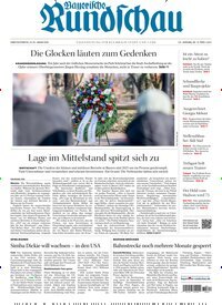 Titelbild der Ausgabe 19/2026 von Bayerische Rundschau. Diese Zeitschrift und viele weitere Zeitungsabos als Abo oder epaper bei United Kiosk online kaufen.