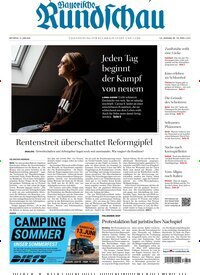 Titelbild der Ausgabe 130/2026 von Bayerische Rundschau. Diese Zeitschrift und viele weitere Zeitungsabos als Abo oder epaper bei United Kiosk online kaufen.
