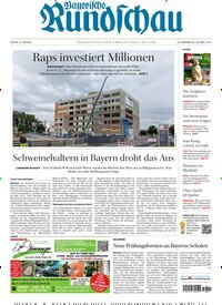 Titelbild der Ausgabe 138/2026 von Bayerische Rundschau. Diese Zeitschrift und viele weitere Zeitungsabos als Abo oder epaper bei United Kiosk online kaufen.