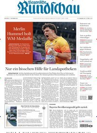 Titelbild der Ausgabe 215/2025 von Bayerische Rundschau. Diese Zeitschrift und viele weitere Zeitungsabos als Abo oder epaper bei United Kiosk online kaufen.
