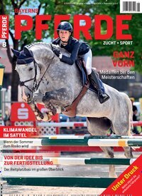 Titelbild der Ausgabe 8/2026 von Bayerns Pferde. Diese Zeitschrift und viele weitere Sportmagazine als Abo oder epaper bei United Kiosk online kaufen.