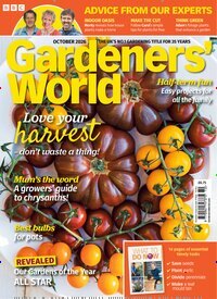 Titelbild der Ausgabe 10/2026 von BBC Gardeners World UK. Diese Zeitschrift und viele weitere Gartenzeitschriften und Wohnzeitschriften als Abo oder epaper bei United Kiosk online kaufen.