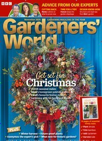 Titelbild der Ausgabe 16/2025 von BBC Gardeners World UK. Diese Zeitschrift und viele weitere Gartenzeitschriften und Wohnzeitschriften als Abo oder epaper bei United Kiosk online kaufen.