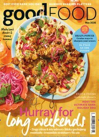 Titelbild der Ausgabe 5/2026 von BBC Good Food Magazine. Diese Zeitschrift und viele weitere Gartenzeitschriften und Wohnzeitschriften als Abo oder epaper bei United Kiosk online kaufen.