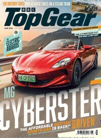 Titelbild der Ausgabe 6/2024 von BBC Top Gear. Diese Zeitschrift und viele weitere Automagazine und Motorradzeitschriften als Abo oder epaper bei United Kiosk online kaufen.