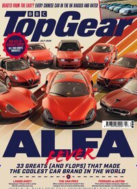 Titelbild der Ausgabe 7/2025 von BBC Top Gear. Diese Zeitschrift und viele weitere Automagazine und Motorradzeitschriften als Abo oder epaper bei United Kiosk online kaufen.