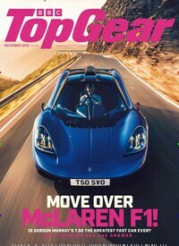 Titelbild der Ausgabe 12/2023 von BBC Top Gear. Diese Zeitschrift und viele weitere Automagazine und Motorradzeitschriften als Abo oder epaper bei United Kiosk online kaufen.