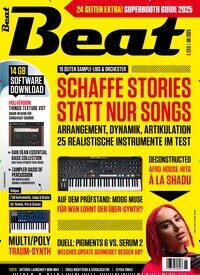 Titelbild der Ausgabe 6/2025 von Beat. Diese Zeitschrift und viele weitere Reisemagazine, Freizeitmagazine und Wissensmagazine als Abo oder epaper bei United Kiosk online kaufen.