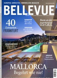 Titelbild der Ausgabe 3/2022 von Bellevue. Diese Zeitschrift und viele weitere Wirtschaftsmagazine und Politikmagazine als Abo oder epaper bei United Kiosk online kaufen.