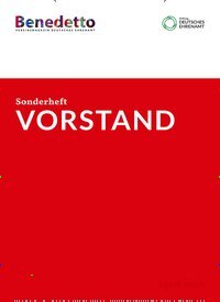 Titelbild der Ausgabe 4/2026 von Benedetto. Diese Zeitschrift und viele weitere Businessmagazine als Abo oder epaper bei United Kiosk online kaufen.
