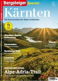 Titelbild der Ausgabe 31/2024 von Bergsteiger Special. Diese Zeitschrift und viele weitere Sportmagazine als Abo oder epaper bei United Kiosk online kaufen.