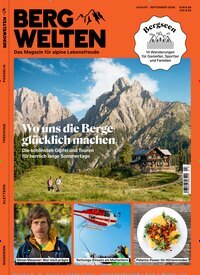 Titelbild der Ausgabe 4/2026 von Bergwelten. Diese Zeitschrift und viele weitere Sportmagazine als Abo oder epaper bei United Kiosk online kaufen.