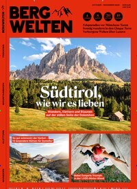 Titelbild der Ausgabe 5/2025 von Bergwelten. Diese Zeitschrift und viele weitere Sportmagazine als Abo oder epaper bei United Kiosk online kaufen.