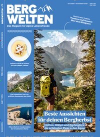 Titelbild der Ausgabe 5/2026 von Bergwelten. Diese Zeitschrift und viele weitere Sportmagazine als Abo oder epaper bei United Kiosk online kaufen.