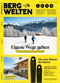 Titelbild der Ausgabe 6/2023 von Bergwelten. Diese Zeitschrift und viele weitere Sportmagazine als Abo oder epaper bei United Kiosk online kaufen.