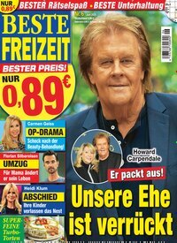Titelbild der Ausgabe 6/2025 von Beste Freizeit. Diese Zeitschrift und viele weitere Frauenzeitschriften als Abo oder epaper bei United Kiosk online kaufen.