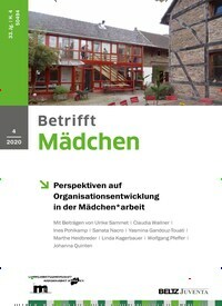 Titelbild der Ausgabe 4/2020 von Betrifft Mädchen. Diese Zeitschrift und viele weitere Zeitschriften für Pädagogik als Abo oder epaper bei United Kiosk online kaufen.
