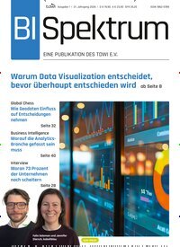 Titelbild der Ausgabe 1/2026 von BI Spektrum. Diese Zeitschrift und viele weitere Businessmagazine als Abo oder epaper bei United Kiosk online kaufen.