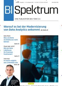 Titelbild der Ausgabe 2/2025 von BI Spektrum. Diese Zeitschrift und viele weitere Businessmagazine als Abo oder epaper bei United Kiosk online kaufen.