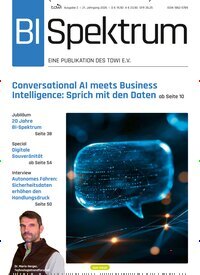 Titelbild der Ausgabe 2/2026 von BI Spektrum. Diese Zeitschrift und viele weitere Businessmagazine als Abo oder epaper bei United Kiosk online kaufen.