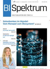 Titelbild der Ausgabe 3/2026 von BI Spektrum. Diese Zeitschrift und viele weitere Businessmagazine als Abo oder epaper bei United Kiosk online kaufen.