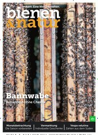 Titelbild der Ausgabe 2/2026 von bienen&natur. Diese Zeitschrift und viele weitere Naturzeitschriften, Landwirtschaftszeitungen und Umweltmagazine als Abo oder epaper bei United Kiosk online kaufen.