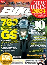 Titelbild der Ausgabe 13/2023 von Bike Mag. Diese Zeitschrift und viele weitere Automagazine und Motorradzeitschriften als Abo oder epaper bei United Kiosk online kaufen.