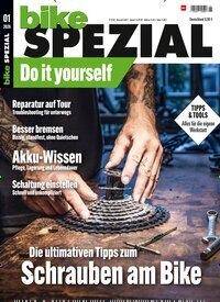 Titelbild der Ausgabe 1/2026 von bike Special. Diese Zeitschrift und viele weitere Sportmagazine als Abo oder epaper bei United Kiosk online kaufen.