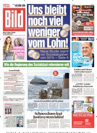 Titelbild der Ausgabe 22/2026 von BILD. Diese Zeitschrift und viele weitere Zeitungsabos als Abo oder epaper bei United Kiosk online kaufen.