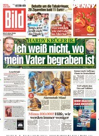 Titelbild der Ausgabe 25/2026 von BILD. Diese Zeitschrift und viele weitere Zeitungsabos als Abo oder epaper bei United Kiosk online kaufen.