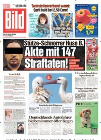 Titelbild der Ausgabe 59/2026 von BILD. Diese Zeitschrift und viele weitere Zeitungsabos als Abo oder epaper bei United Kiosk online kaufen.