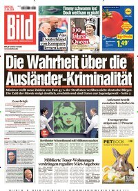 Titelbild der Ausgabe 92/2026 von BILD. Diese Zeitschrift und viele weitere Zeitungsabos als Abo oder epaper bei United Kiosk online kaufen.
