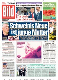 Titelbild der Ausgabe 130/2025 von BILD. Diese Zeitschrift und viele weitere Zeitungsabos als Abo oder epaper bei United Kiosk online kaufen.