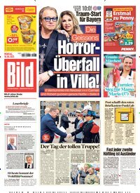 Titelbild der Ausgabe 137/2025 von BILD. Diese Zeitschrift und viele weitere Zeitungsabos als Abo oder epaper bei United Kiosk online kaufen.