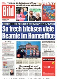 Titelbild der Ausgabe 154/2026 von BILD. Diese Zeitschrift und viele weitere Zeitungsabos als Abo oder epaper bei United Kiosk online kaufen.