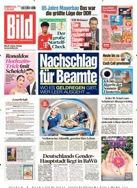 Titelbild der Ausgabe 187/2026 von BILD. Diese Zeitschrift und viele weitere Zeitungsabos als Abo oder epaper bei United Kiosk online kaufen.