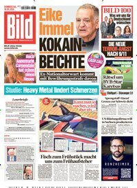 Titelbild der Ausgabe 211/2026 von BILD. Diese Zeitschrift und viele weitere Zeitungsabos als Abo oder epaper bei United Kiosk online kaufen.