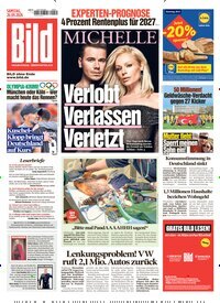 Titelbild der Ausgabe 225/2026 von BILD. Diese Zeitschrift und viele weitere Zeitungsabos als Abo oder epaper bei United Kiosk online kaufen.