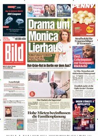 Titelbild der Ausgabe 253/2026 von BILD. Diese Zeitschrift und viele weitere Zeitungsabos als Abo oder epaper bei United Kiosk online kaufen.